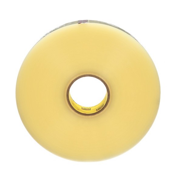 3M Scotch Box Sealing Tape, Hot Melt Adhesive, 2.5 mils, 48 mm (2") x 1828 m (5997')