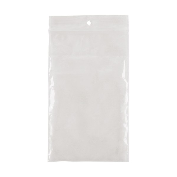 Shipping²Go Poly Bags, Reclosable, 5" x 3", 4 mils, Pack of 100