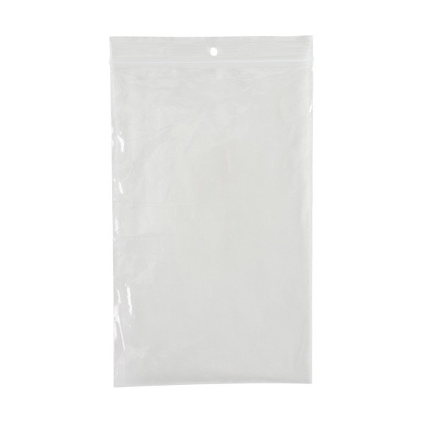 Shipping²Go Poly Bags, Reclosable, 8" x 5", 4 mils, Pack of 100