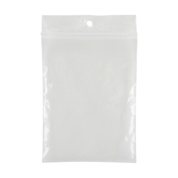 Shipping²Go Poly Bags, Reclosable, 4" x 3", 2 mils, Pack of 100