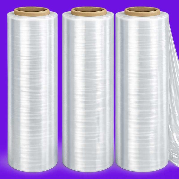 Sigma Summit Machine Stretch Wrap, 30" x 9000', 50 Gauge (12.7 micrometers) / Roll