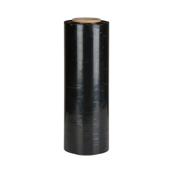 Sigma Hand Stretch Wrap, Blown, 80 Gauge (20.3 micrometers), 15" x 1500' / Roll